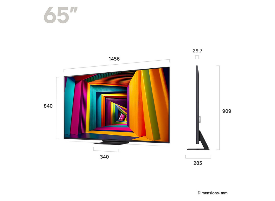 LG 65UT91006LA 65" 4K Ultra HD WebOS 24 Smart TV TV LG