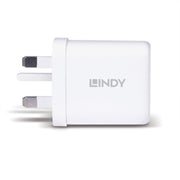 Lindy 65W USB Type A & C GaN Charger | 73429 Power & Charging Lindy