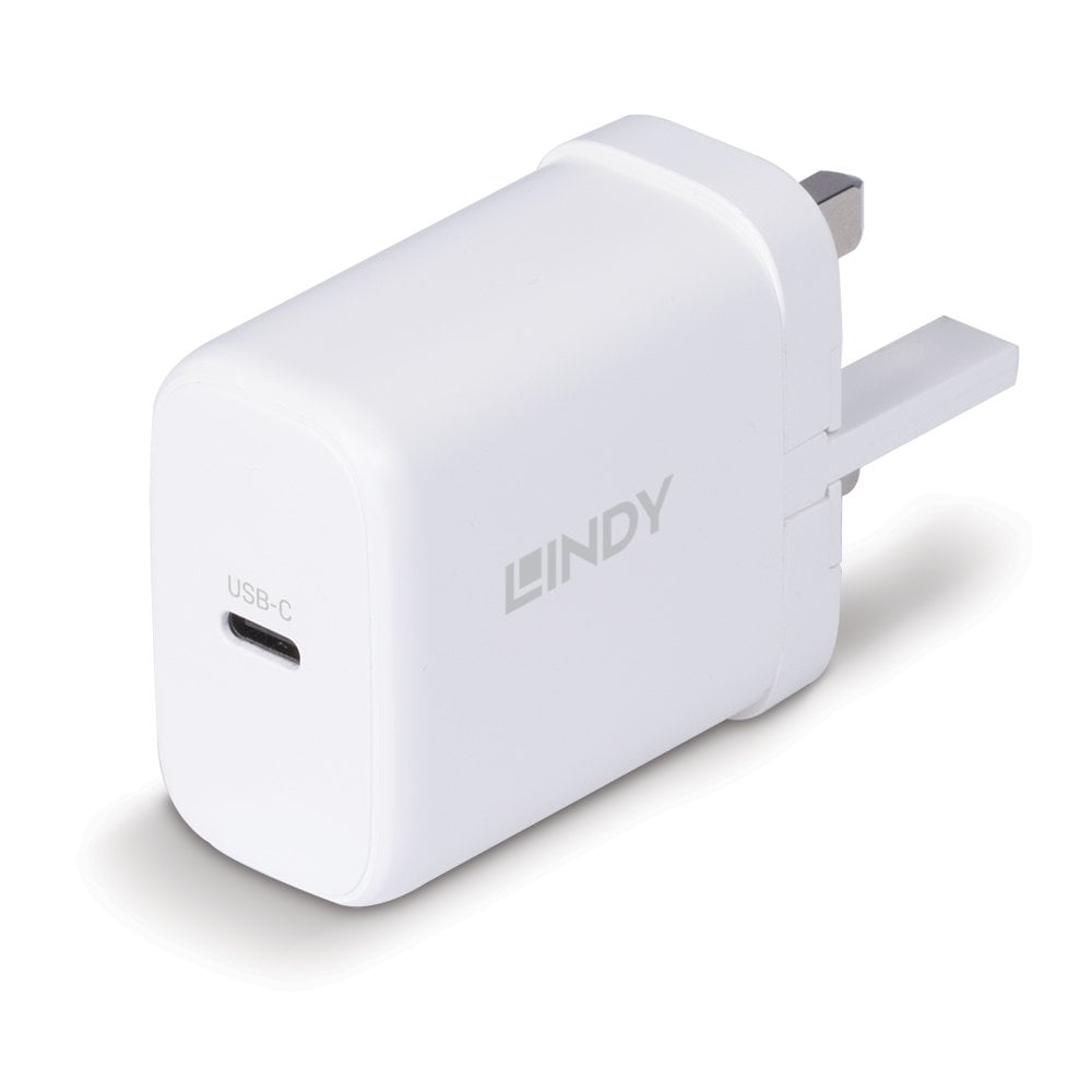 Lindy 65W USB Type C GaN Charger | 73427 Power & Charging Lindy