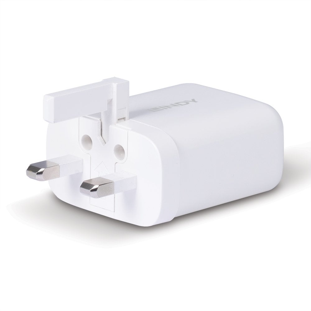 Lindy 65W USB Type C GaN Charger | 73427 Power & Charging Lindy