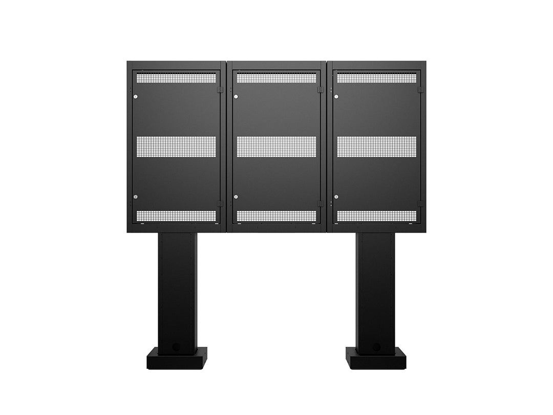 Multibrackets OH55F/B/A-S M Totem Pro Triple - 55" Wall Mount Bracket Multibrackets