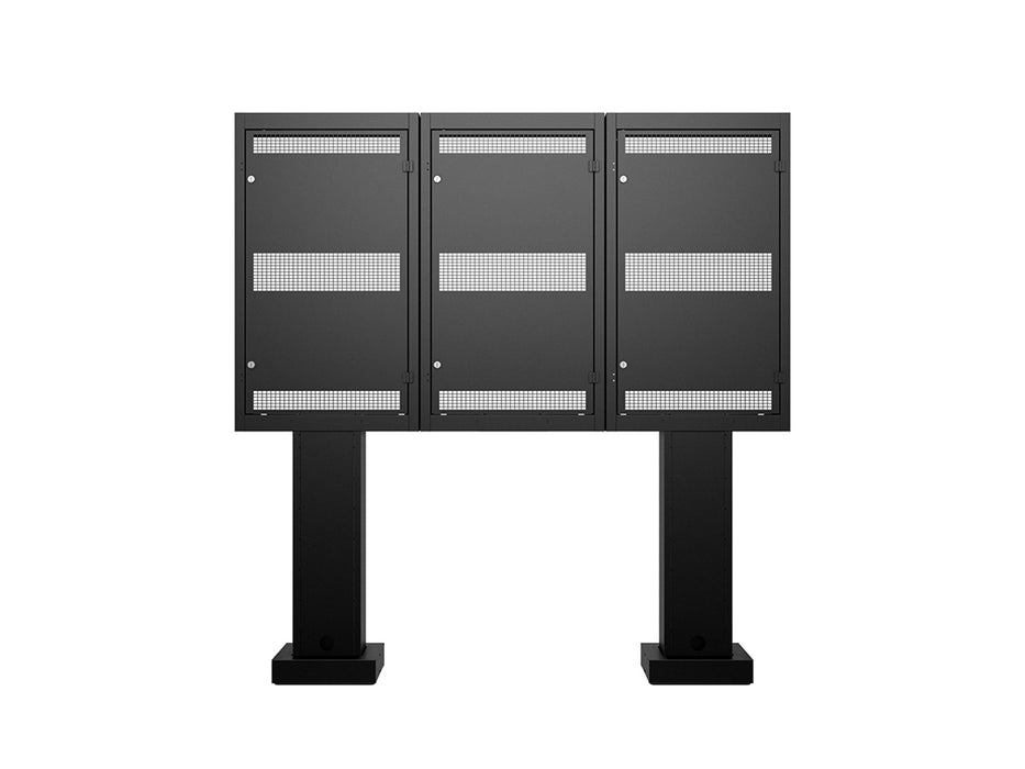 Multibrackets 55XE4F-M Outdoor M Totem Pro Triple - 55" Wall Mount Bracket Multibrackets