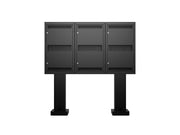 Multibrackets OH55F/B/A-S M Totem Pro Triple - 55" Wall Mount Bracket Multibrackets