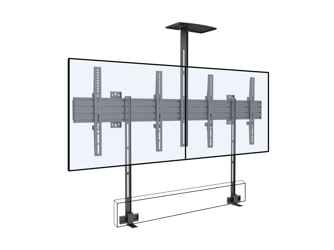 Multibrackets M Pro Series Collaboration Side by Side - 65" Wall Mount Bracket Multibrackets