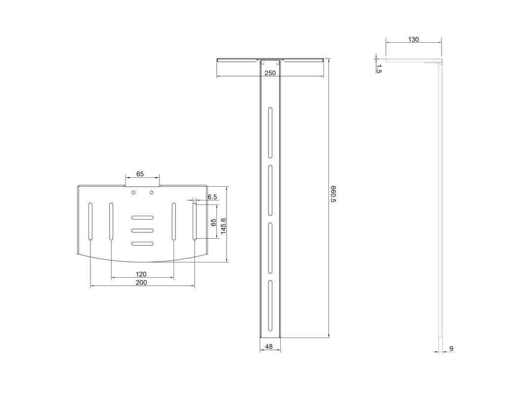 Multibrackets M Pro Series Camera Shelf Mounting Accessory Multibrackets