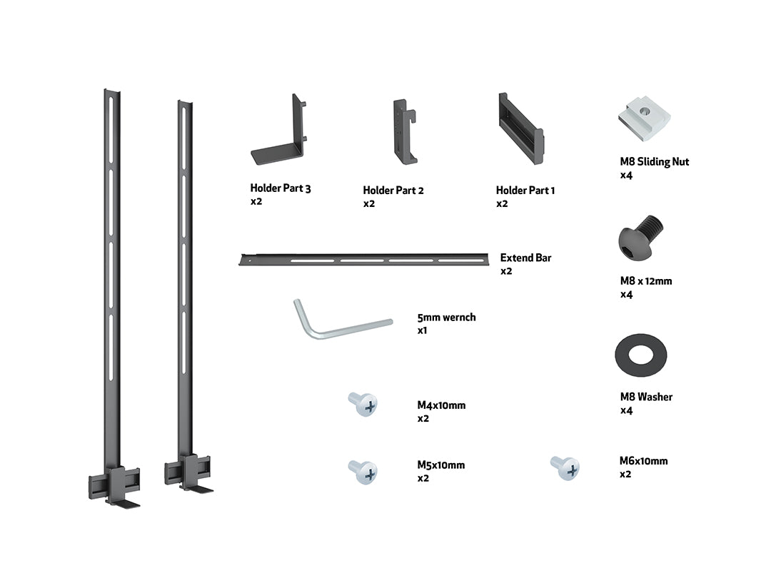 Multibrackets M Pro Series Soundbar Holder Mounting Accessory Multibrackets