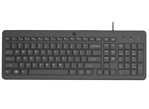 HP 150 Wired USB Keyboard - Full-Size | 664R5AA#ABE Keyboard & Mouse HP