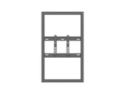 Multibrackets M Pro Series Enclosure 43" Wall Slim Small Black Signage Display Enclosures Multibrackets