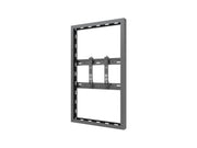 Multibrackets M Pro Series Enclosure 43" Wall Slim Small Black Signage Display Enclosures Multibrackets