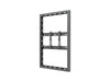 Multibrackets M Pro Series Enclosure 43" Wall Slim Small Black Signage Display Enclosures Multibrackets