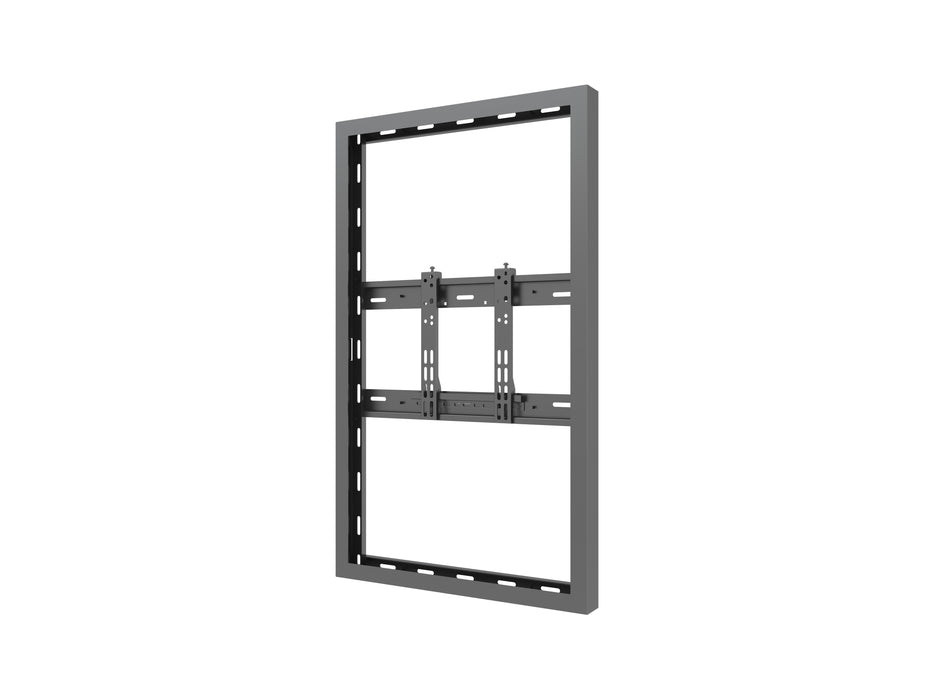 Multibrackets M Pro Series Enclosure 43" Wall Slim Small Black Signage Display Enclosures Multibrackets