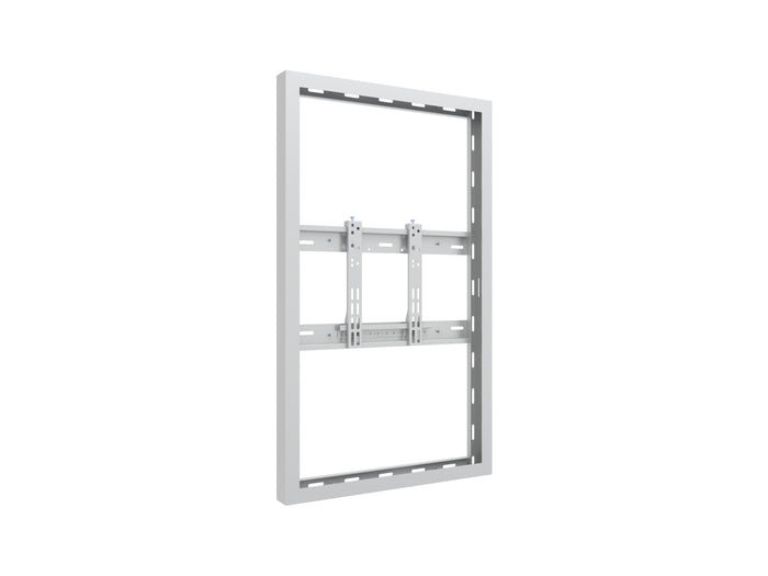Multibrackets M Pro Series Enclosure 43" Wall Slim Small White Signage Display Enclosures Multibrackets
