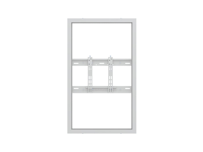 Multibrackets M Pro Series Enclosure 43" Wall Slim Small White Signage Display Enclosures Multibrackets