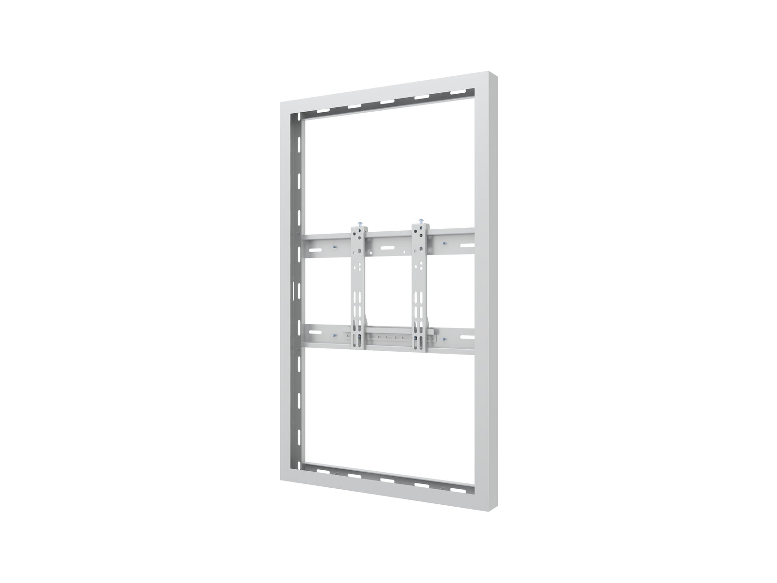 Multibrackets M Pro Series Enclosure 43" Wall Slim Small White Signage Display Enclosures Multibrackets