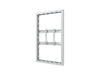 Multibrackets M Pro Series Enclosure 43" Wall Slim Small White Signage Display Enclosures Multibrackets