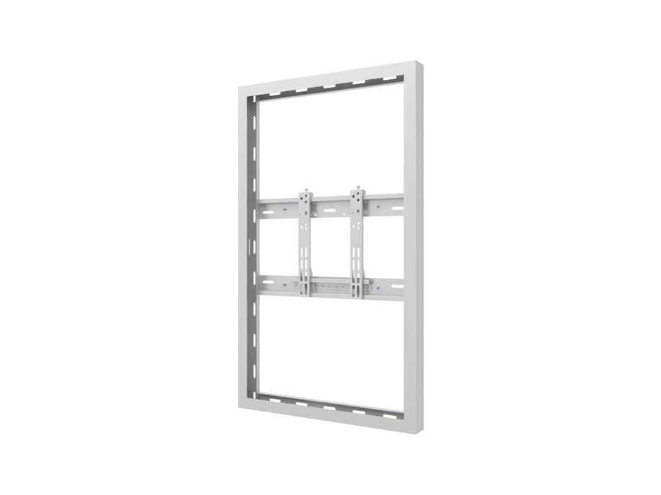 Multibrackets M Pro Series Enclosure 43" Wall Slim Small White Signage Display Enclosures Multibrackets