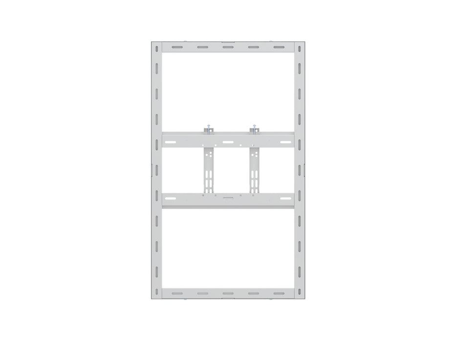 Multibrackets M Pro Series Enclosure 43" Wall Slim Small White Signage Display Enclosures Multibrackets