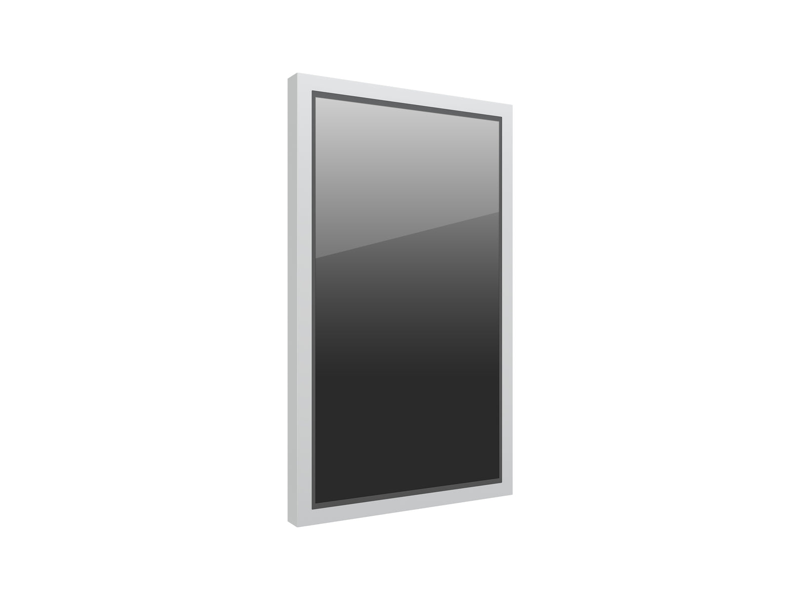 Multibrackets M Pro Series Enclosure 43" Wall Slim Small White Signage Display Enclosures Multibrackets