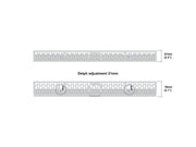 Multibrackets M Pro Series Enclosure 43" Wall Slim Small White Signage Display Enclosures Multibrackets