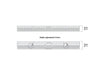 Multibrackets M Pro Series Enclosure 43" Wall Slim Small White Signage Display Enclosures Multibrackets