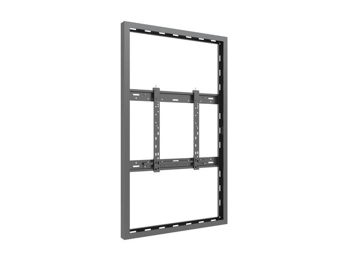 Multibrackets M Pro Series Enclosure 55" Wall Slim Medium Black Signage Display Enclosures Multibrackets