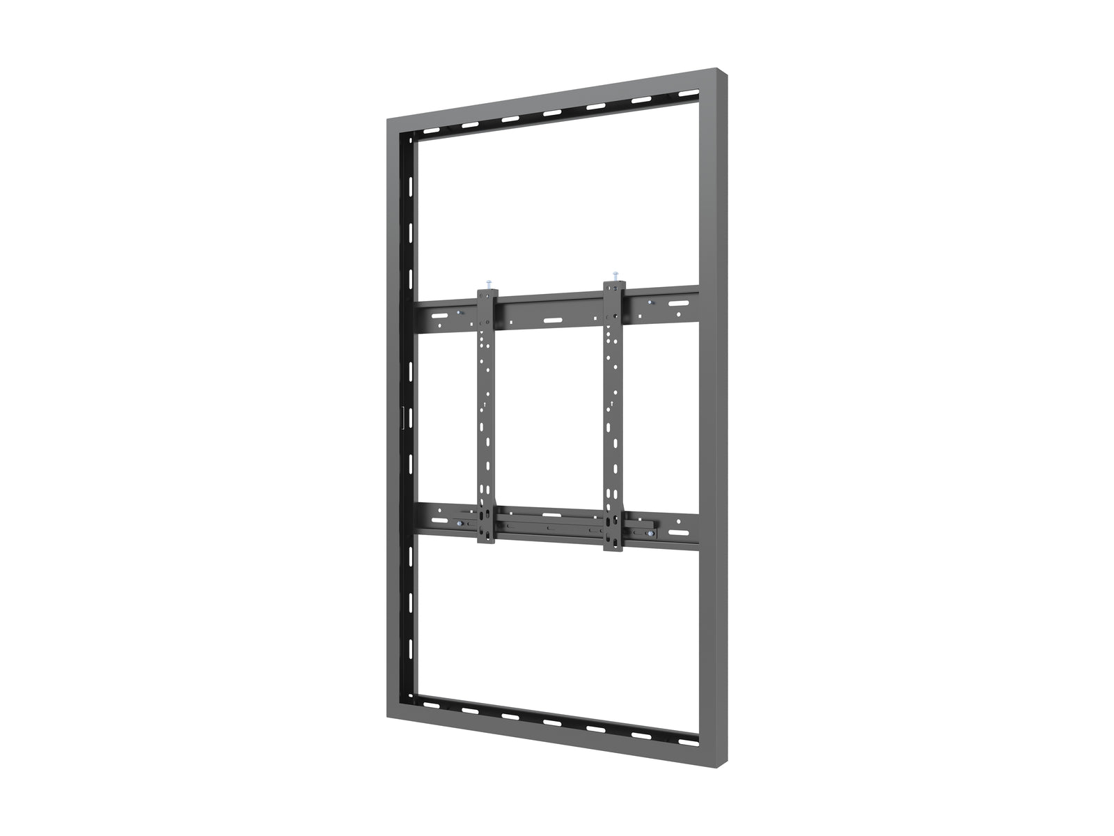 Multibrackets M Pro Series Enclosure 55" Wall Slim Medium Black Signage Display Enclosures Multibrackets