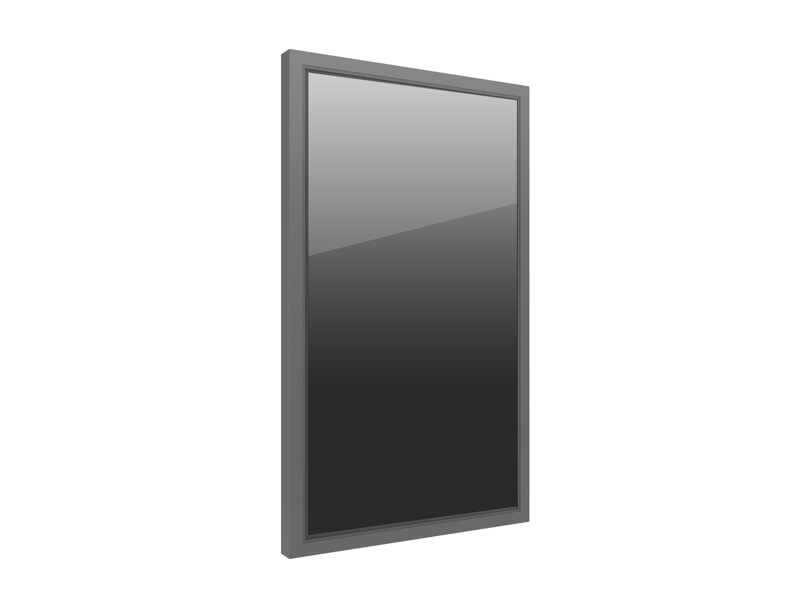 Multibrackets M Pro Series Enclosure 55" Wall Slim Medium Black Signage Display Enclosures Multibrackets