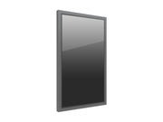 Multibrackets M Pro Series Enclosure 55" Wall Slim Medium Black Signage Display Enclosures Multibrackets