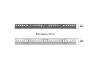 Multibrackets M Pro Series Enclosure 55" Wall Slim Medium Black Signage Display Enclosures Multibrackets