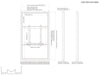 Multibrackets M Pro Series Enclosure 55" Wall Slim Medium Black Signage Display Enclosures Multibrackets