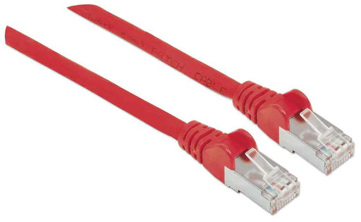 Intellinet Cat5e 5m Red CCA SF/UTP PVC RJ45 Network Patch Cable | 330633 Ethernet Cable Intellinet
