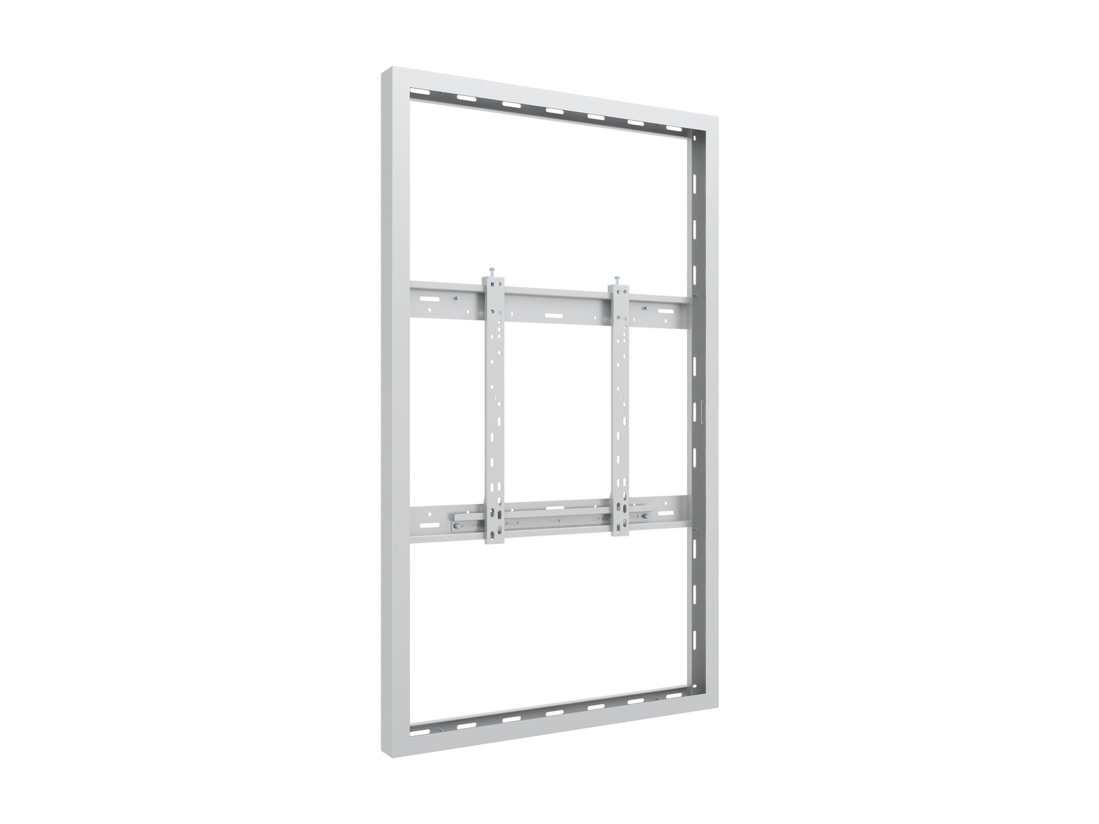 Multibrackets M Pro Series Enclosure 55" Wall Slim Medium White Signage Display Enclosures Multibrackets