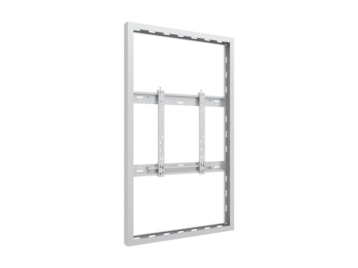 Multibrackets M Pro Series Enclosure 55" Wall Slim Medium White Signage Display Enclosures Multibrackets