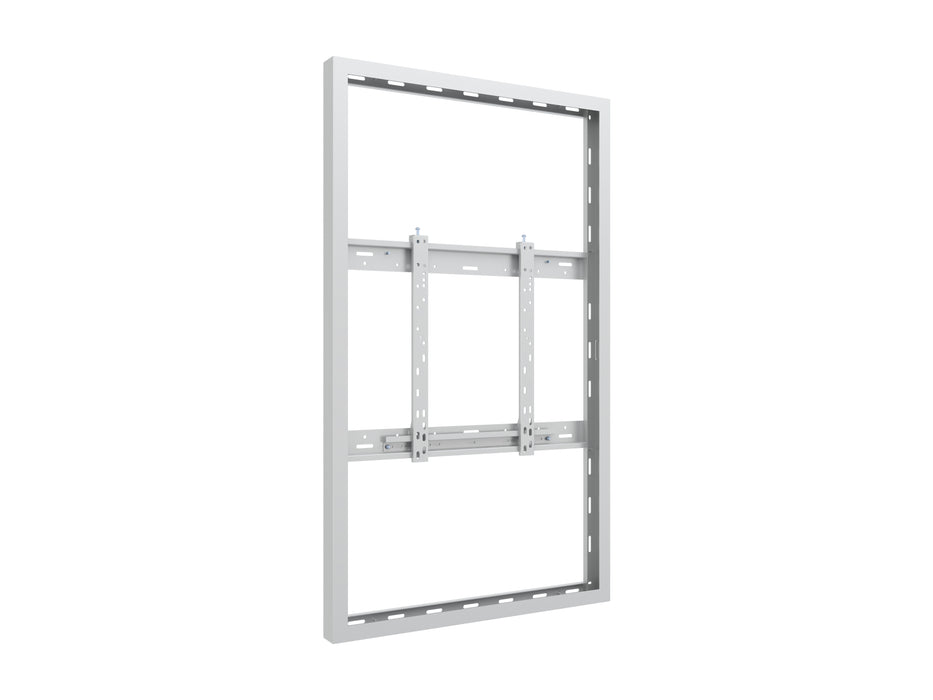 Multibrackets M Pro Series Enclosure 55" Wall Slim Medium White Signage Display Enclosures Multibrackets