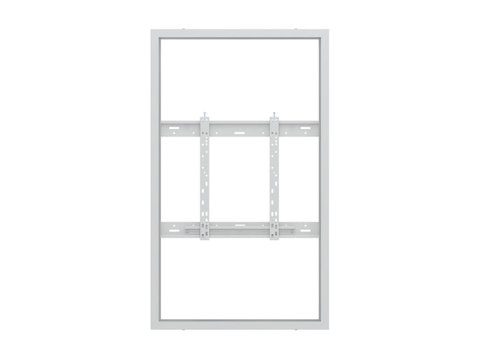 Multibrackets M Pro Series Enclosure 55" Wall Slim Medium White Signage Display Enclosures Multibrackets