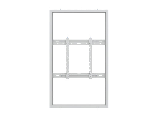 Multibrackets M Pro Series Enclosure 55" Wall Slim Medium White Signage Display Enclosures Multibrackets