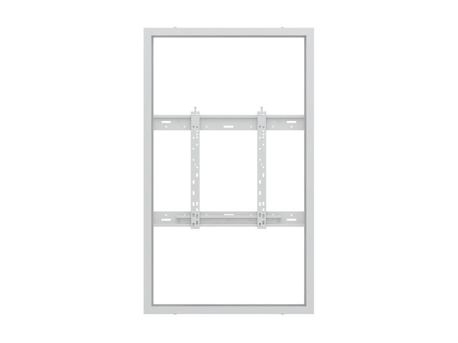 Multibrackets M Pro Series Enclosure 55" Wall Slim Medium White Signage Display Enclosures Multibrackets