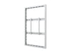 Multibrackets M Pro Series Enclosure 55" Wall Slim Medium White Signage Display Enclosures Multibrackets