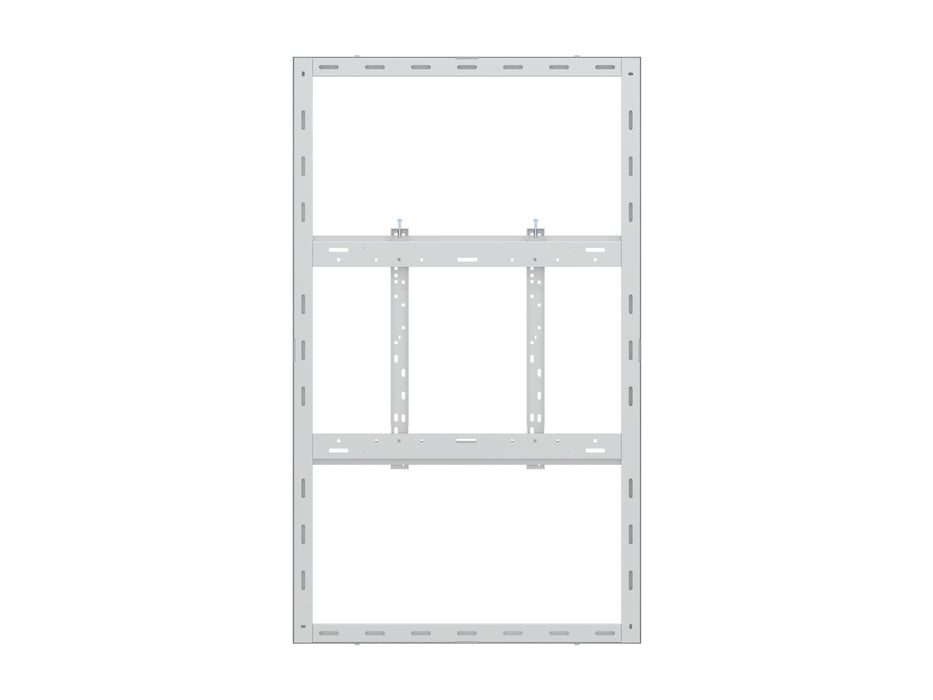 Multibrackets M Pro Series Enclosure 55" Wall Slim Medium White Signage Display Enclosures Multibrackets