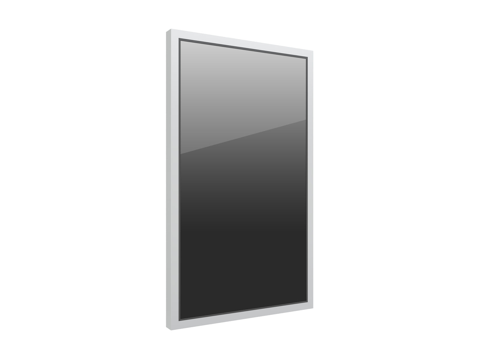 Multibrackets M Pro Series Enclosure 55" Wall Slim Medium White Signage Display Enclosures Multibrackets