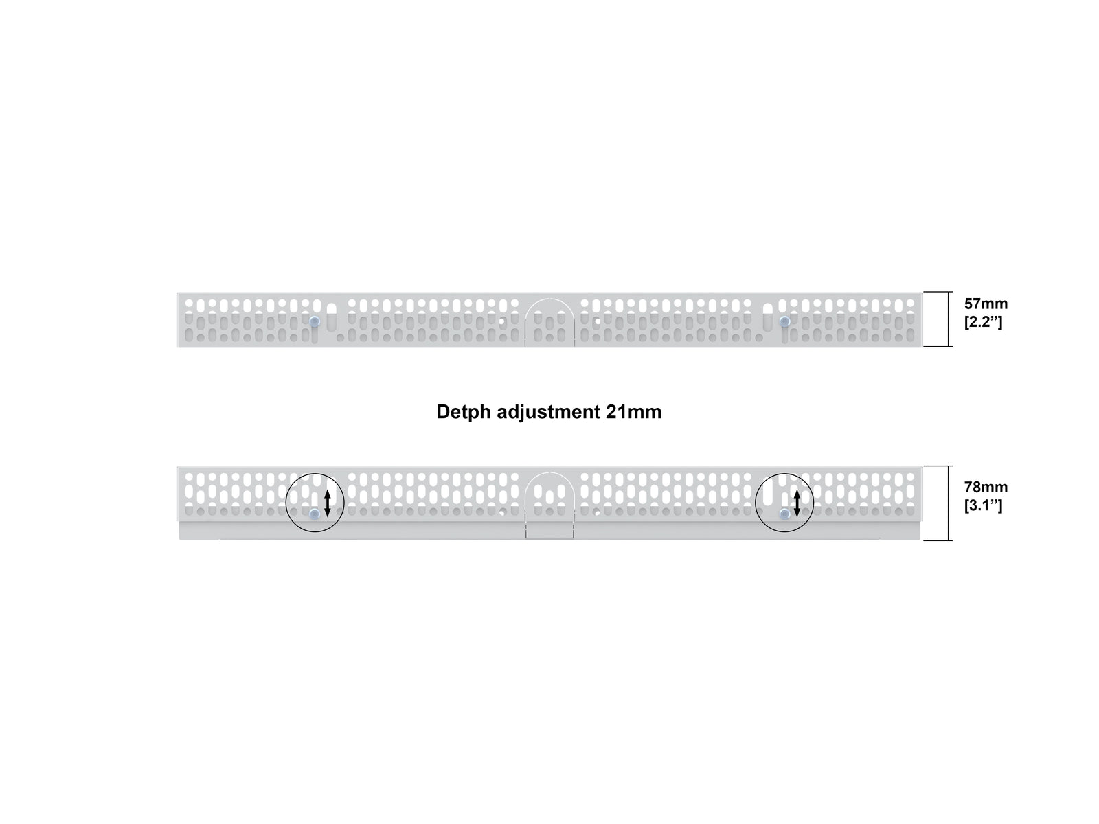 Multibrackets M Pro Series Enclosure 55" Wall Slim Medium White Signage Display Enclosures Multibrackets