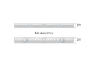 Multibrackets M Pro Series Enclosure 55" Wall Slim Medium White Signage Display Enclosures Multibrackets