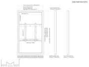 Multibrackets M Pro Series Enclosure 55" Wall Slim Medium White Signage Display Enclosures Multibrackets