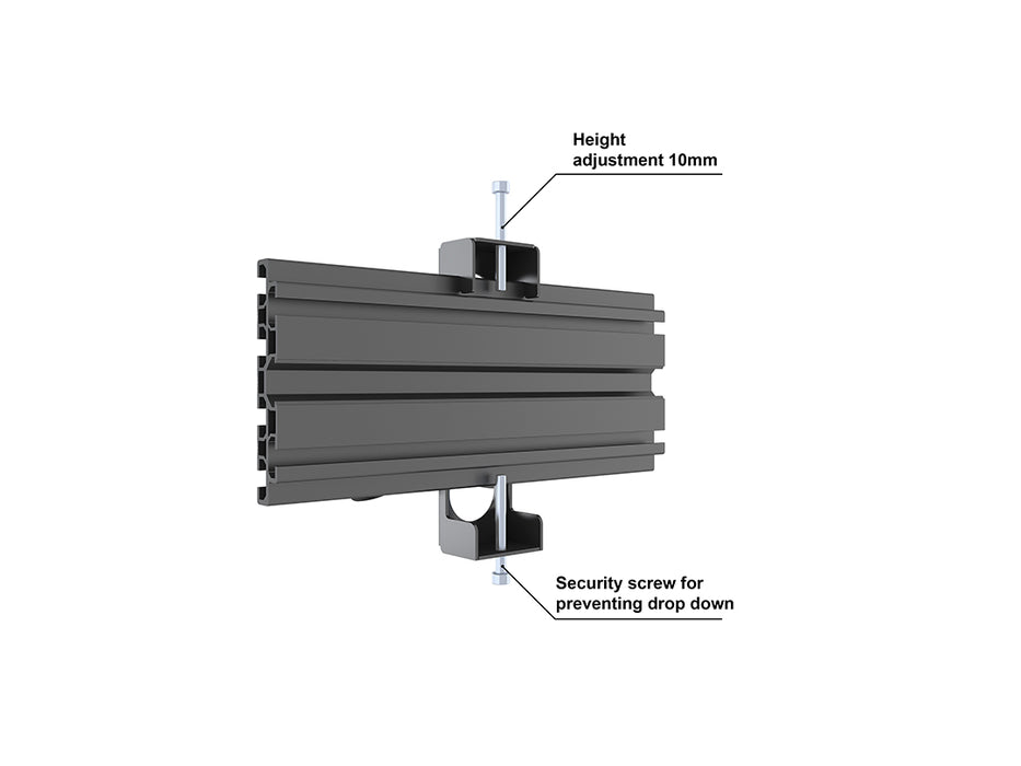 Multibrackets MBW1U Tilt M Wallmount Pro - (75/100) Wall Mount Bracket Multibrackets