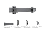 Multibrackets MBW2U Tilt M Wallmount Pro - (27"-32") Wall Mount Bracket Multibrackets