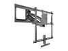 Multibrackets M Pull Down Full Motion Flexarm TV Wall Mount - 42" to 65" Screen Wall Mount Bracket Multibrackets