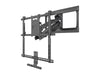 Multibrackets M Pull Down Full Motion Flexarm TV Wall Mount - 42" to 65" Screen Wall Mount Bracket Multibrackets