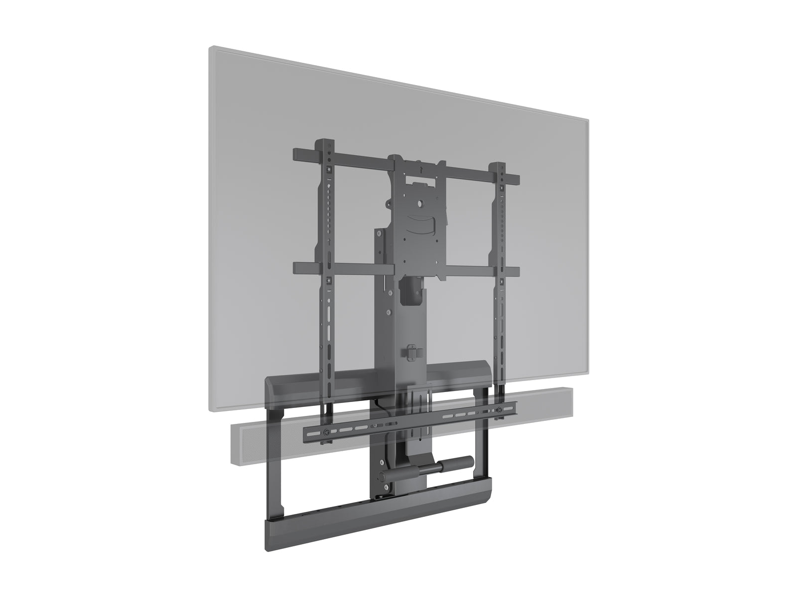 Multibrackets M Pull Down Full Motion Flexarm TV Wall Mount - 42" to 65" Screen Wall Mount Bracket Multibrackets