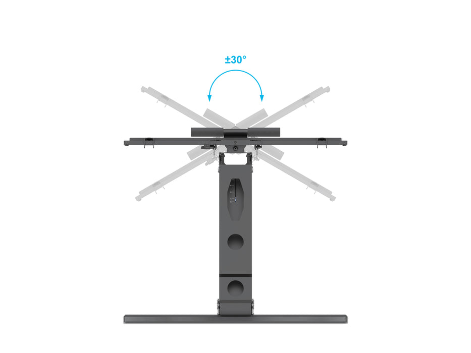 Multibrackets M Pull Down Full Motion Flexarm TV Wall Mount - 42" to 65" Screen Wall Mount Bracket Multibrackets