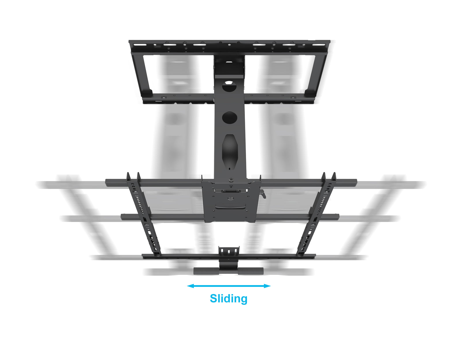 Multibrackets M Pull Down Full Motion Flexarm TV Wall Mount - 42" to 65" Screen Wall Mount Bracket Multibrackets